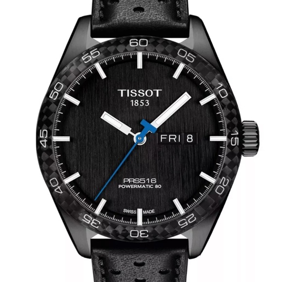 Tissot PRS 516 Powermatic 80 Swiss Automatic Men's Sport Watch PVD
